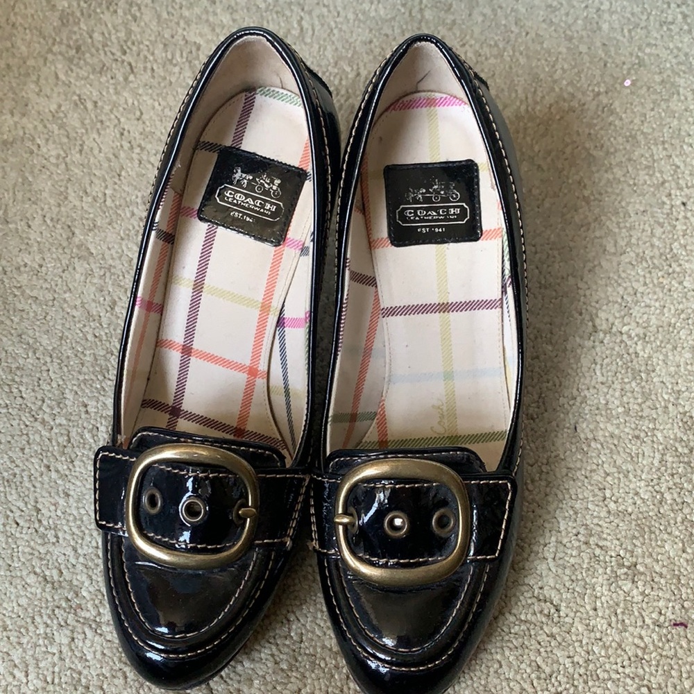 Coach Black High Heels